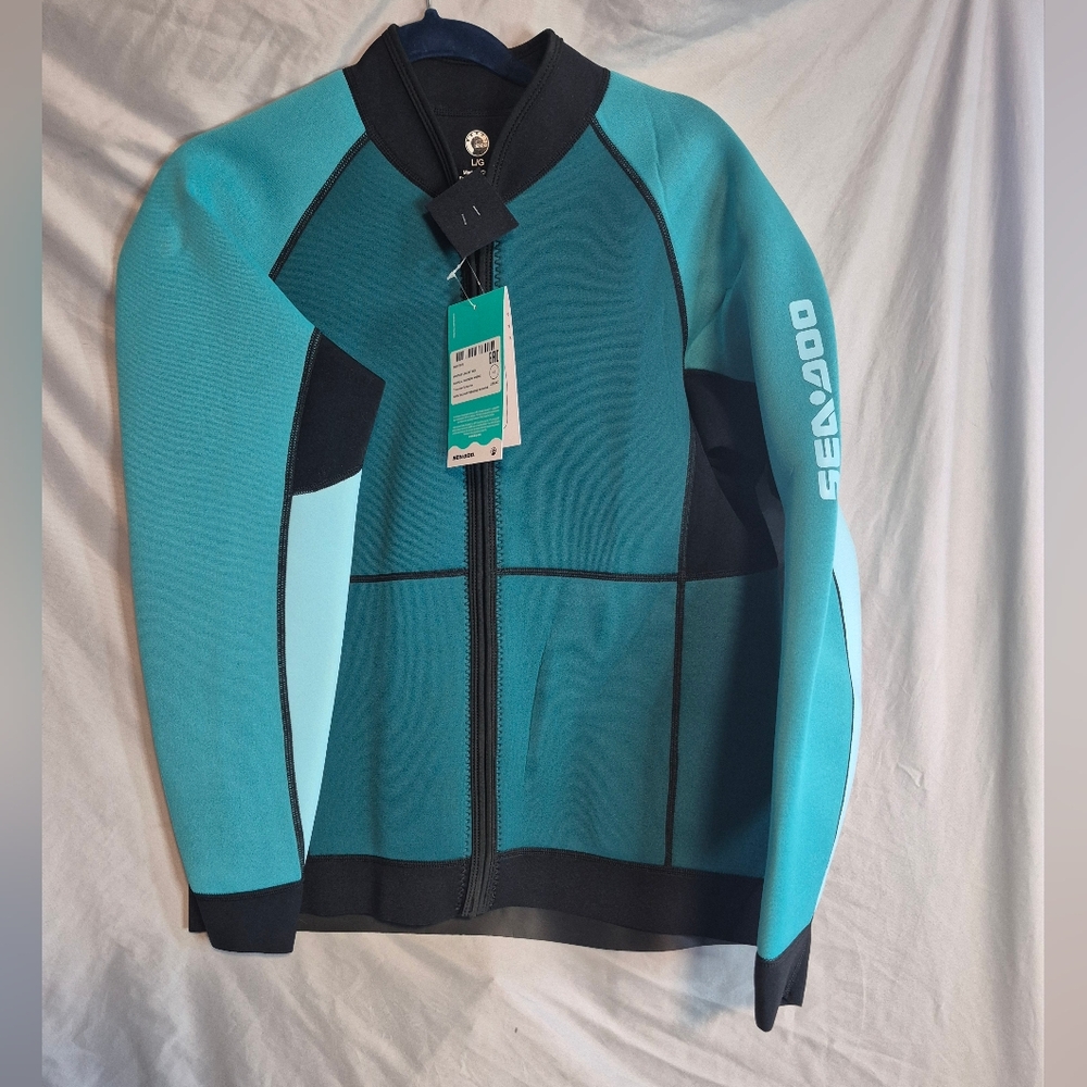 Sea-Doo Blue‎ and Black Montego Jacket Large